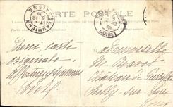 VINTAGE POSTCARD Compiegne Tower Jeanne D Arc