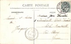 VINTAGE POSTCARD Compiegne L Town hall