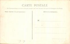 VINTAGE POSTCARD Compiegne Bench of Napoleon 1st