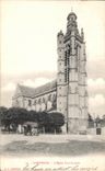 VINTAGE POSTCARD Compiegne L Church Holy Jacques