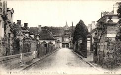 VINTAGE POSTCARD Drill of Compiegne Old mill