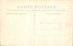 VINTAGE POSTCARD Compiegne Avenues