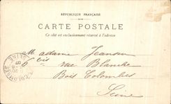 VINTAGE POSTCARD Compiegne the Gate Vault