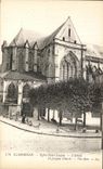 VINTAGE POSTCARD Compiegne Church Jacques Saint
