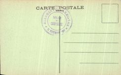 VINTAGE POSTCARD Drill of Compiegne Clearing of L Militaria armistice