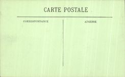 VINTAGE POSTCARD Compiegne the Castle the frontage dimensions park