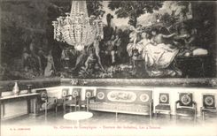 VINTAGE POSTCARD Castle of Compiegne Dyeing of the Goblins 4 seasons