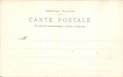 VINTAGE POSTCARD Castle of Compiegne Dyeing of the Goblins 4 seasons