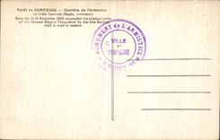 VINTAGE POSTCARD Compiegne Clearing of L Militaria armistice