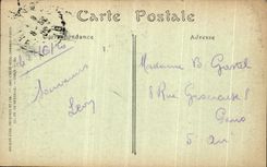 VINTAGE POSTCARD Palate Castle of Compiegne Staircase D Apollo