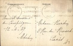 VINTAGE POSTCARD Compiegne the Place of L arsenal