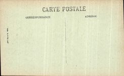 VINTAGE POSTCARD Compiegne the Castle Reception room of Marie Antoinette