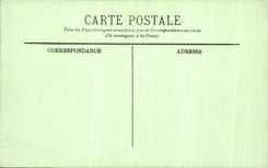 VINTAGE POSTCARD Compiegne Frontage of the castle on the park