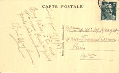 VINTAGE POSTCARD Compiegne Town hall