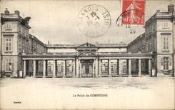 VINTAGE POSTCARD the Palate of Compiegne