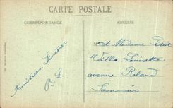 VINTAGE POSTCARD the Palate of Compiegne