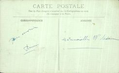 VINTAGE POSTCARD Compiegne the Castle Room has to sleep of Napoleon 1st