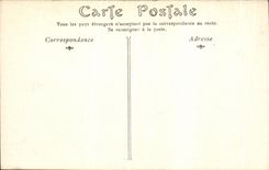 VINTAGE POSTCARD Palate of Compiegne Room of the columns