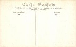 VINTAGE POSTCARD Palate of Compiegne L staircase D honor