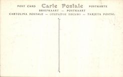 VINTAGE POSTCARD Compiegne Palate the village hall