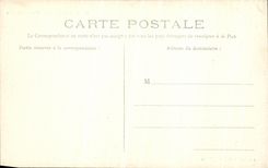 POSTAL Compiegne de la VENDIMIA una esquina del parque