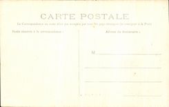 VINTAGE POSTCARD Compiegne Bench of Napoleon