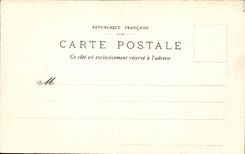 VINTAGE POSTCARD Castle of Compiegne Living room of Marie Antoinette