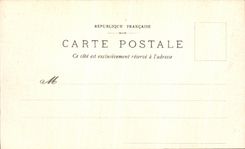 VINTAGE POSTCARD Castle of Compiegne Living room of rest
