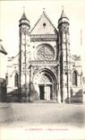 VINTAGE POSTCARD Compiegne L Church Holy Antoine