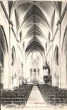 VINTAGE POSTCARD Interior Compiegne of L Church Saint Antoine