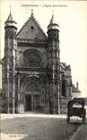 VINTAGE POSTCARD Compiegne L Church Holy Antoine