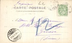 VINTAGE POSTCARD Compiegne the Floor