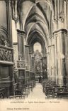 De la VENDIMIA de la POSTAL de Compiegne de la iglesia pasillo lateral de Jacques Saint
