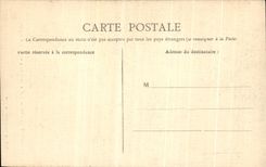 De la VENDIMIA de la POSTAL de Compiegne de la iglesia pasillo lateral de Jacques Saint