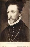 VINTAGE POSTCARD Portait D Albert de Gondi allots has Clouet Musee Chantilly Cop