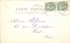 VINTAGE POSTCARD Castle Of Chantilly the Park