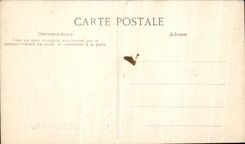 CPA Paris Crue De Seine Gare Saint Lazare Cour du Havre Chocolat Vinay