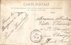 VINTAGE POSTCARD Paris Raw Of the Seine Bridge of the Small tower