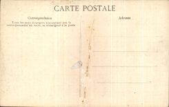 VINTAGE POSTCARD Paris Crue Of the Seine Parks Holy Lazare