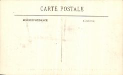 VINTAGE POSTCARD Paris Floods Hotel Holy Terminus and Station Lazare