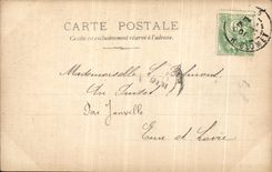 La mujer Reutlinger Emma de la fantasia de la POSTAL de la VENDIMIA pare