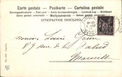 CPA Fantaisie Femme Coiffure