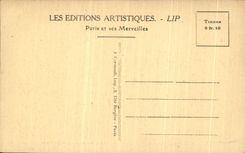 VINTAGE POSTCARD Paris L operated and the place