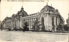 VINTAGE POSTCARD Paris Petit Palais