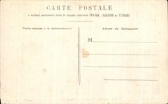 VINTAGE POSTCARD Paris Tileries places Harmony