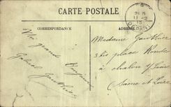 VINTAGE POSTCARD Paris the Place of the Victories