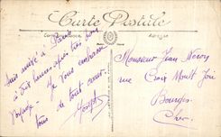 VINTAGE POSTCARD Paris Palate and Garden of Luxembourg