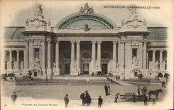 VINTAGE POSTCARD Expostion Universal 1900 Frontage Of the Large palace