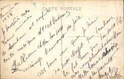 VINTAGE POSTCARD Happy New Year Notre Dame de Paris