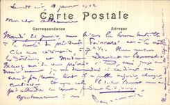 POSTAL Paris de la VENDIMIA el puente del palacio y de Notre Dame de L arzobispo